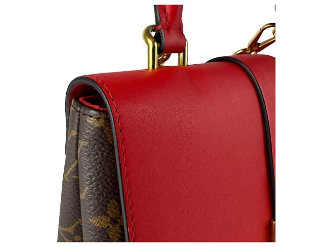 Bolso de hombro Louis Vuitton Monogram Coquelicot Roja Monograma - vista 7
