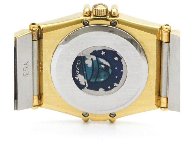 Omega Constellation vergoldete Quartz Damenuhr - Ansicht 6