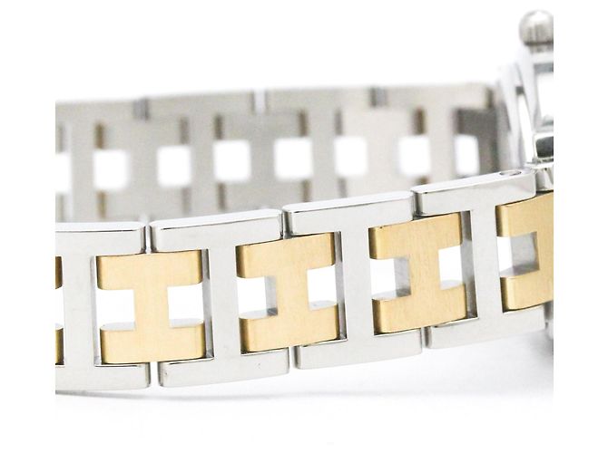 Hermès Hermes Clipper Oval Gold Plated Steel Damenuhr CO1.220 - Ansicht 7