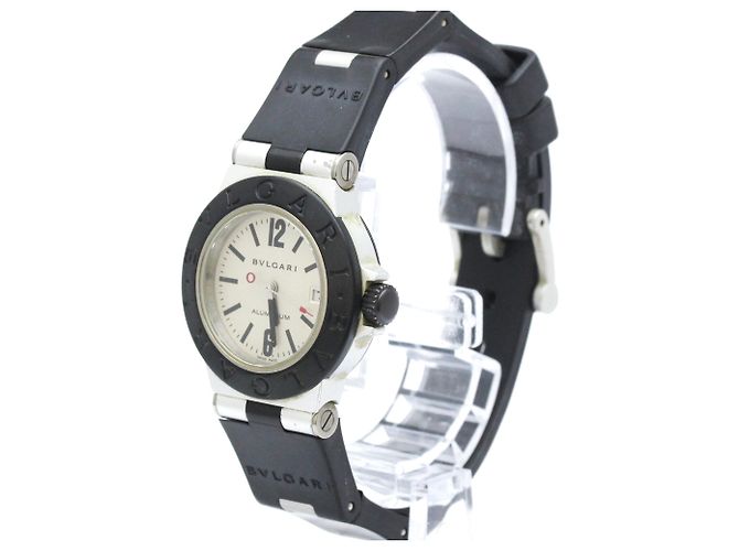 Bulgari Bvlgari Aluminium Rubber Quartz Damenuhr AL29TA - Ansicht 2