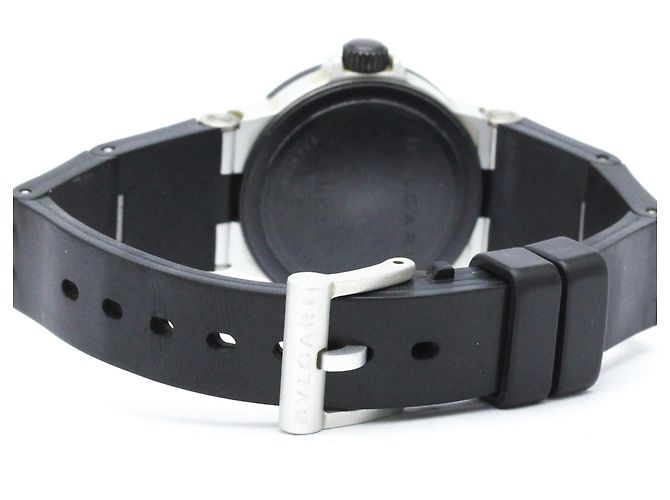 Bulgari Bvlgari Aluminium Rubber Quartz Damenuhr AL29TA - Ansicht 5