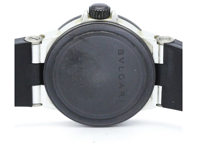Bulgari Bvlgari Aluminium Rubber Quartz Damenuhr AL29TA - Ansicht 6