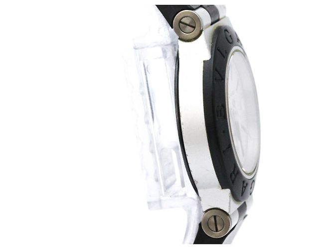 Bulgari Bvlgari Aluminium Rubber Quartz Damenuhr AL29TA - Ansicht 8