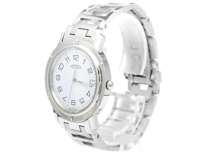 Hermès Orologio da uomo Hermes Clipper in acciaio inossidabile quartz - vista 2