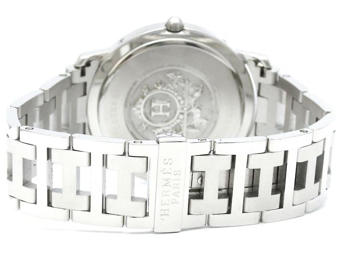 Hermès Orologio da uomo Hermes Clipper in acciaio inossidabile quartz - vista 5