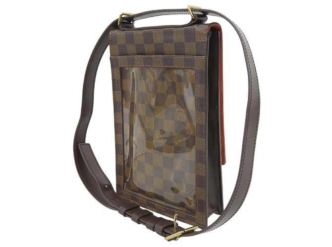 Borsa a tracolla Louis Vuitton Damier Portobello - N45271 Damier ebene - vista 2