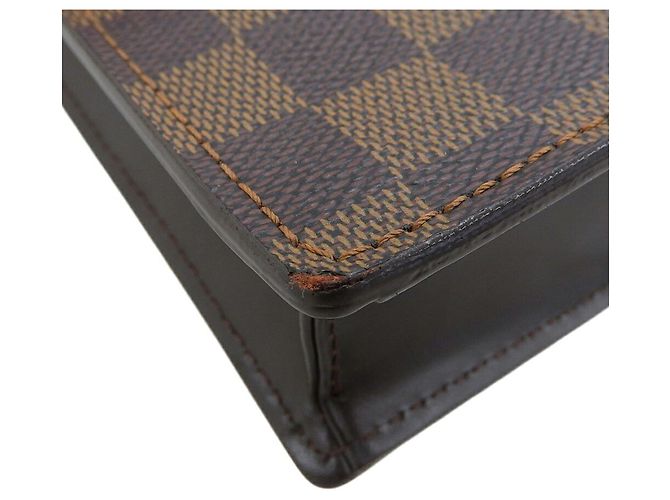 Borsa a tracolla Louis Vuitton Damier Portobello - N45271 Damier ebene - vista 4