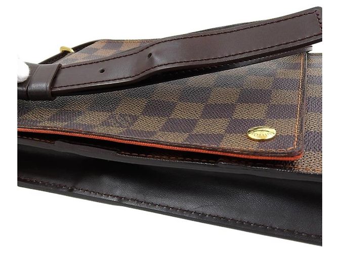 Borsa a tracolla Louis Vuitton Damier Portobello - N45271 Damier ebene - vista 5