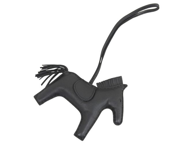 Hermès Hermes Rodeo MM Handbag Charm Nero - vista 2