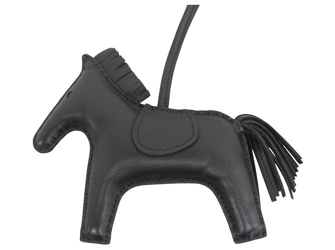 Hermès Hermes Rodeo MM Handbag Charm Nero - vista 5