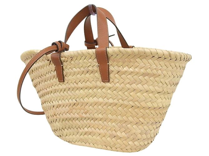 Céline Celine Triomphe Korbtasche Braun Beige - Ansicht 2