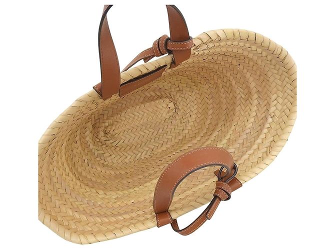 Céline Celine Triomphe Korbtasche Braun Beige - Ansicht 3