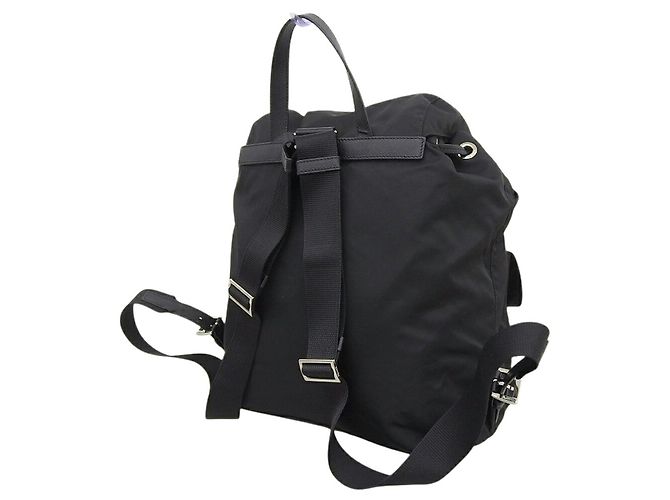 Mochila Prada Robot 1BZ811 Preto - vista 2