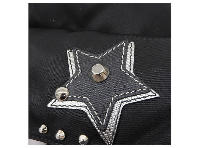 Mochila Prada Robot 1BZ811 Preto - vista 5