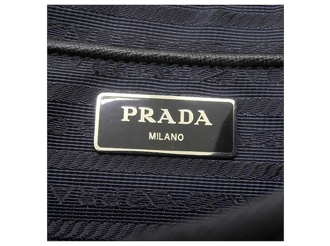 Mochila Prada Robot 1BZ811 Preto - vista 9