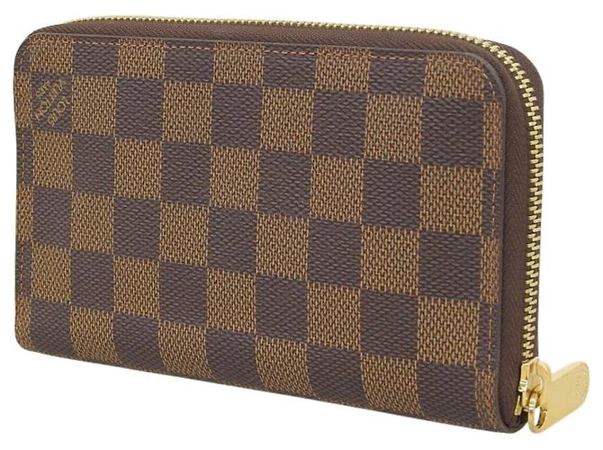 Zippy Cartera Compacta Louis Vuitton Damier Damier ebene - vista 2