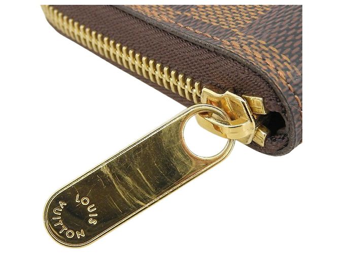 Zippy Cartera Compacta Louis Vuitton Damier Damier ebene - vista 4