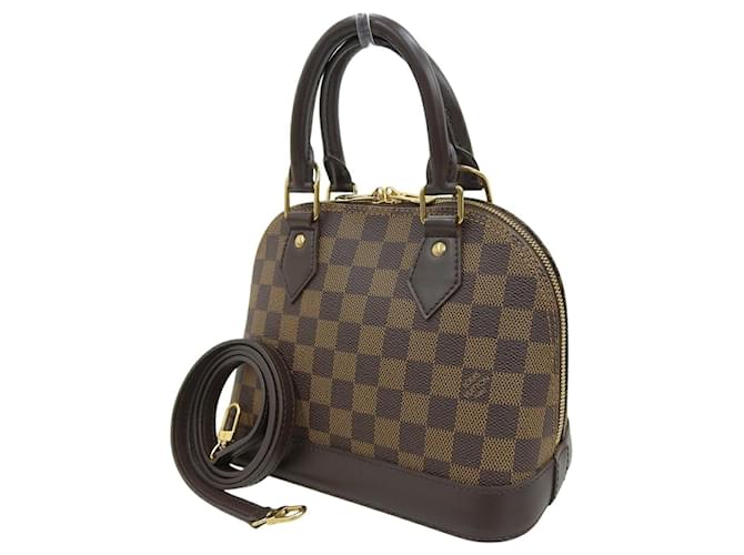 Borsa Louis Vuitton Damier Alma BB Damier ebene - vista 2