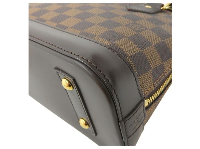 Borsa Louis Vuitton Damier Alma BB Damier ebene - vista 4