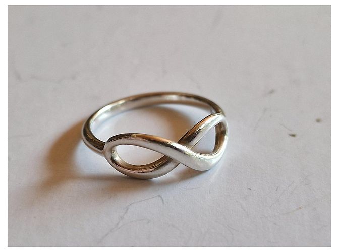 Anello Tiffany & Co. Infinity in Argento 925 - vista 4