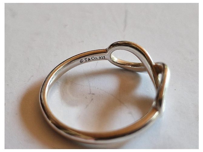 Anello Tiffany & Co. Infinity in Argento 925 - vista 5