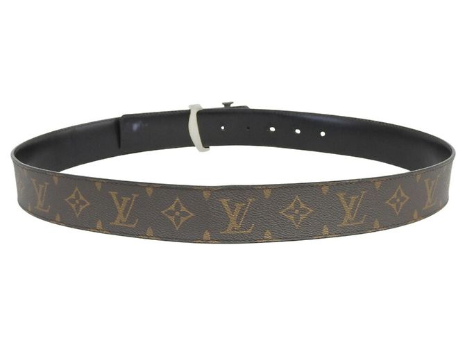 Louis Vuitton Monogram Ceinture LV Initials Waist Belt Nero Monogramma - vista 2