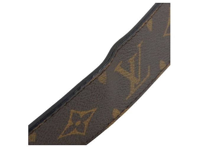 Louis Vuitton Monogram Ceinture LV Initials Waist Belt Nero Monogramma - vista 5