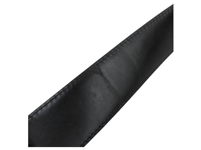 Louis Vuitton Monogram Ceinture LV Initials Waist Belt Nero Monogramma - vista 9