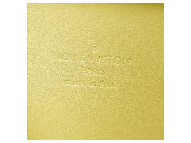 Borsa tote Louis Vuitton Monogram Vernis Columbus Giallo Monogramma - vista 10