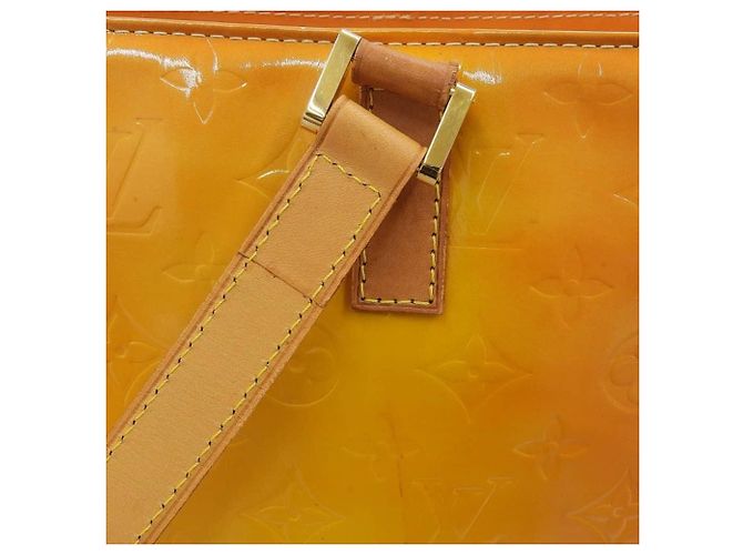 Borsa tote Louis Vuitton Monogram Vernis Columbus Giallo Monogramma - vista 5