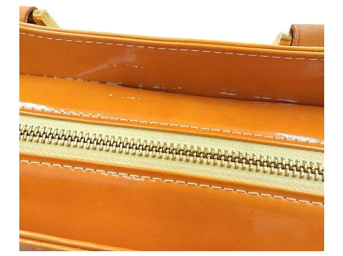 Borsa tote Louis Vuitton Monogram Vernis Columbus Giallo Monogramma - vista 6