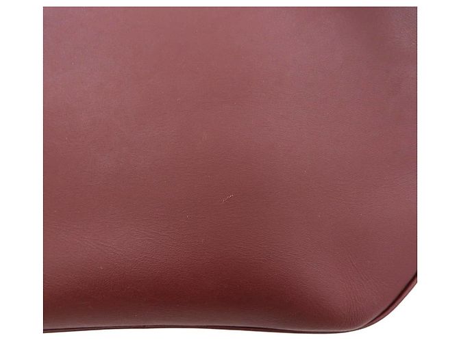 Borsa Hobo Cartier Must Line in pelle Bordeaux Bordò - vista 6