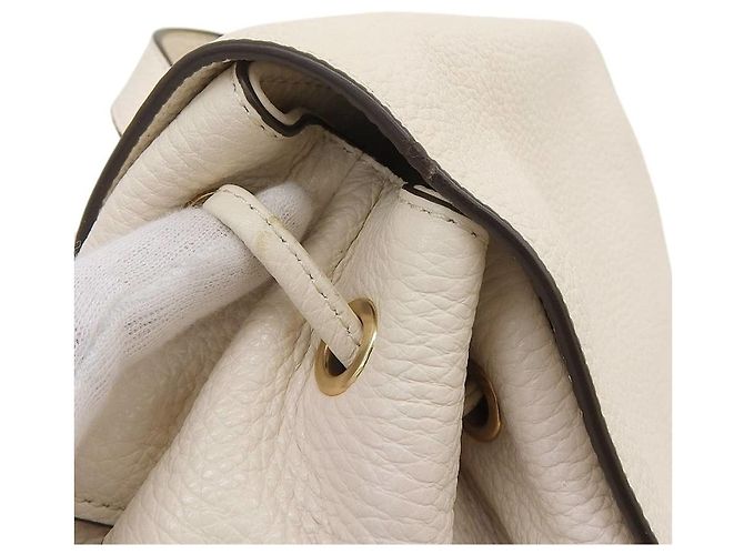 Coach F29008 Leder-Rucksack Weiß - Ansicht 6