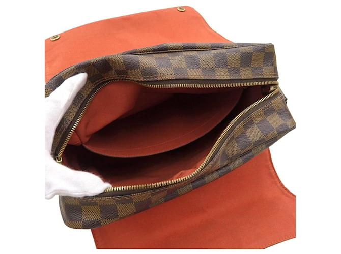 Borsa a tracolla Louis Vuitton Damier Naviglio Damier ebene - vista 3