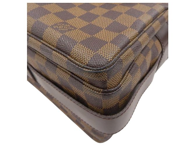 Borsa a tracolla Louis Vuitton Damier Naviglio Damier ebene - vista 4