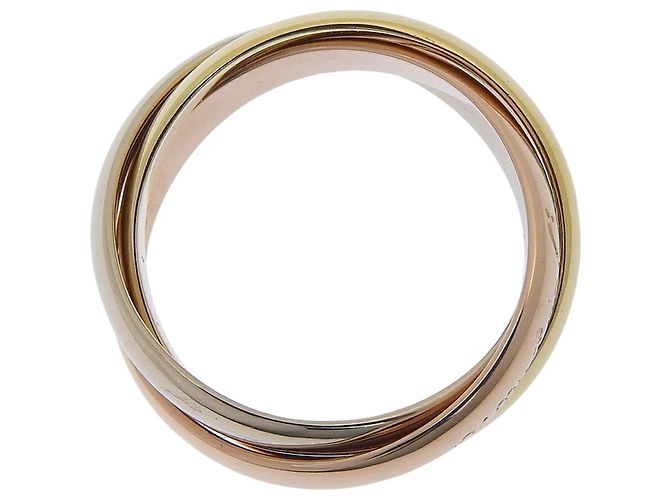 Anello Cartier Trinity in oro tricolore D'oro - vista 3