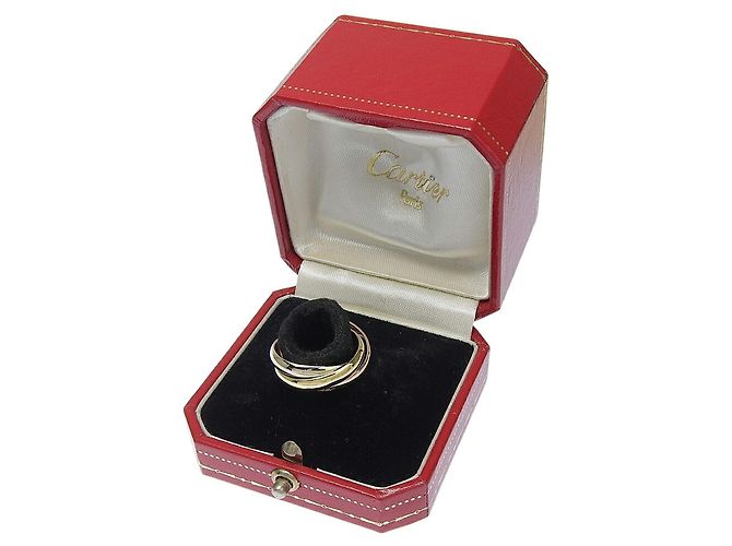 Anello Cartier Trinity in oro tricolore D'oro - vista 6