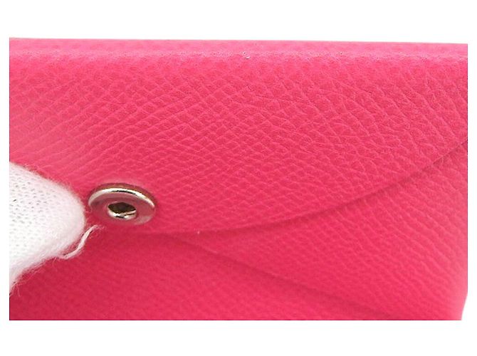 Hermès Tarjetero Hermes Calvi Rosa - vista 5