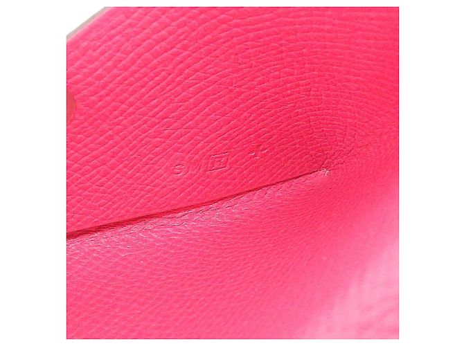Hermès Tarjetero Hermes Calvi Rosa - vista 7