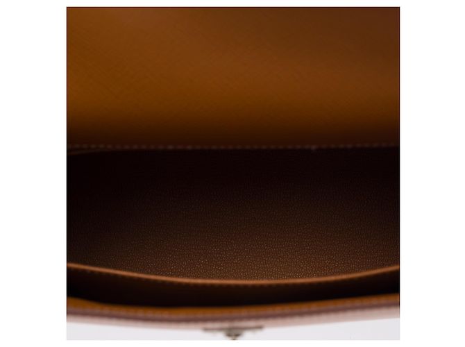 Hermès Bolsa HERMES Kelly 25 em Couro Dourado - 103843 - vista 9