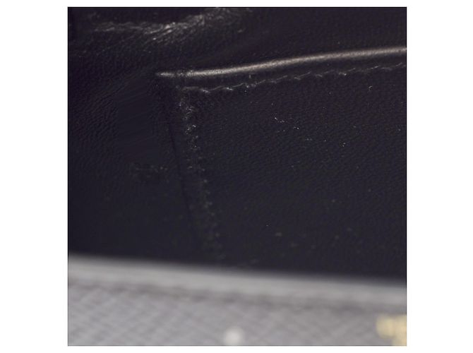 Hermès HERMES Kelly Mini Tasche aus schwarzem Leder - 103841 - Ansicht 8