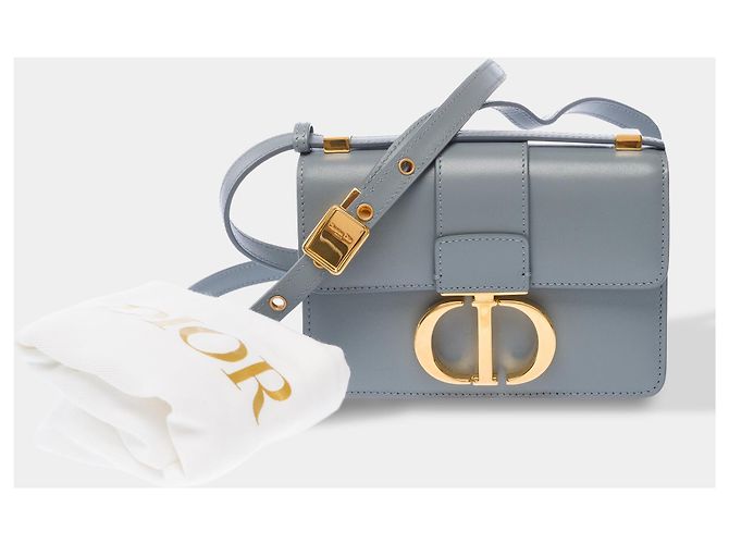 Borsa DIOR 30 Montaigne in Pelle Grigia - 103832 Grigio - vista 2