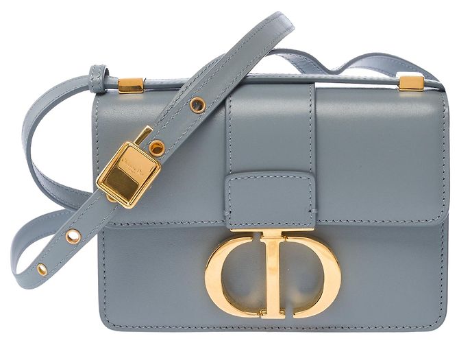 Borsa DIOR 30 Montaigne in Pelle Grigia - 103832 Grigio - vista 3