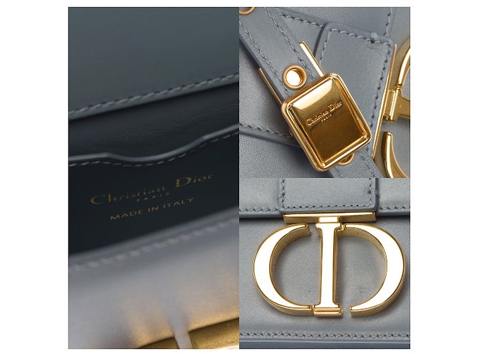 Borsa DIOR 30 Montaigne in Pelle Grigia - 103832 Grigio - vista 4