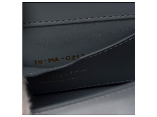 Borsa DIOR 30 Montaigne in Pelle Grigia - 103832 Grigio - vista 5