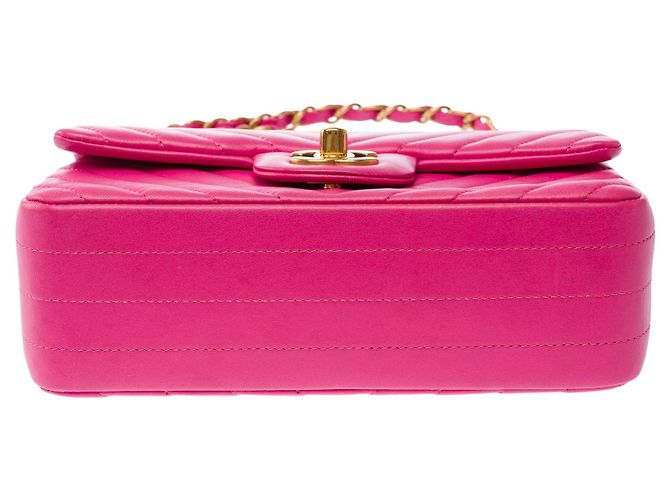 Borsa CHANEL Timeless/Classique in Pelle Rosa - 103863 - vista 10