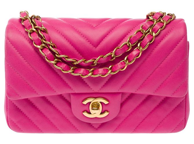 Borsa CHANEL Timeless/Classique in Pelle Rosa - 103863 - vista 2