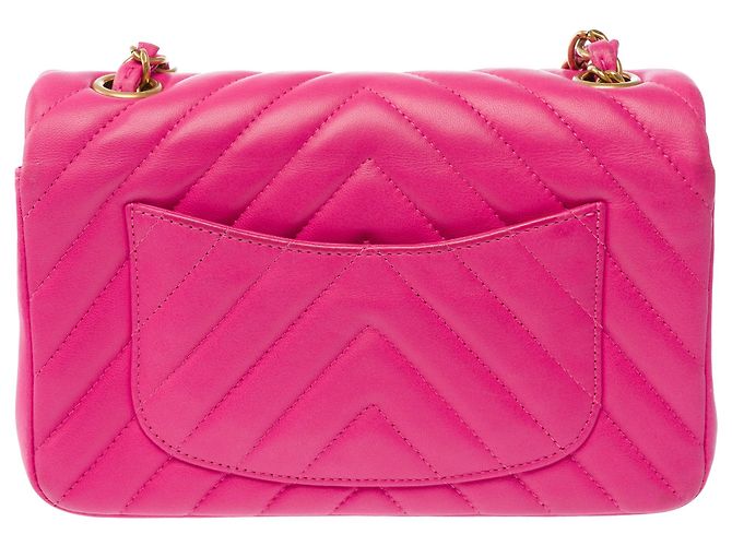 Borsa CHANEL Timeless/Classique in Pelle Rosa - 103863 - vista 3