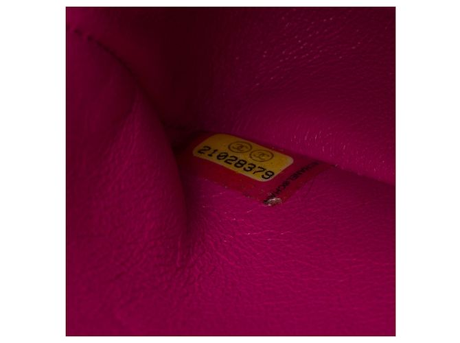 Borsa CHANEL Timeless/Classique in Pelle Rosa - 103863 - vista 7