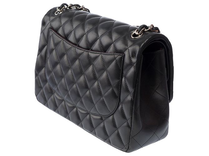 Borsa CHANEL Timeless/Classique in Pelle Nera - 103869 Nero - vista 6